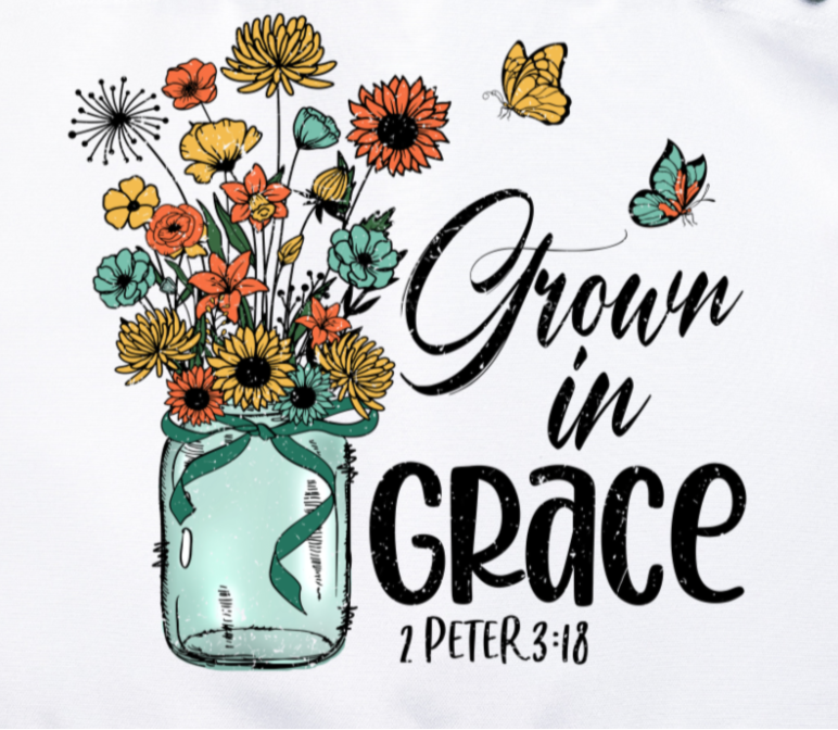 Grown in Grace Canvas Tote