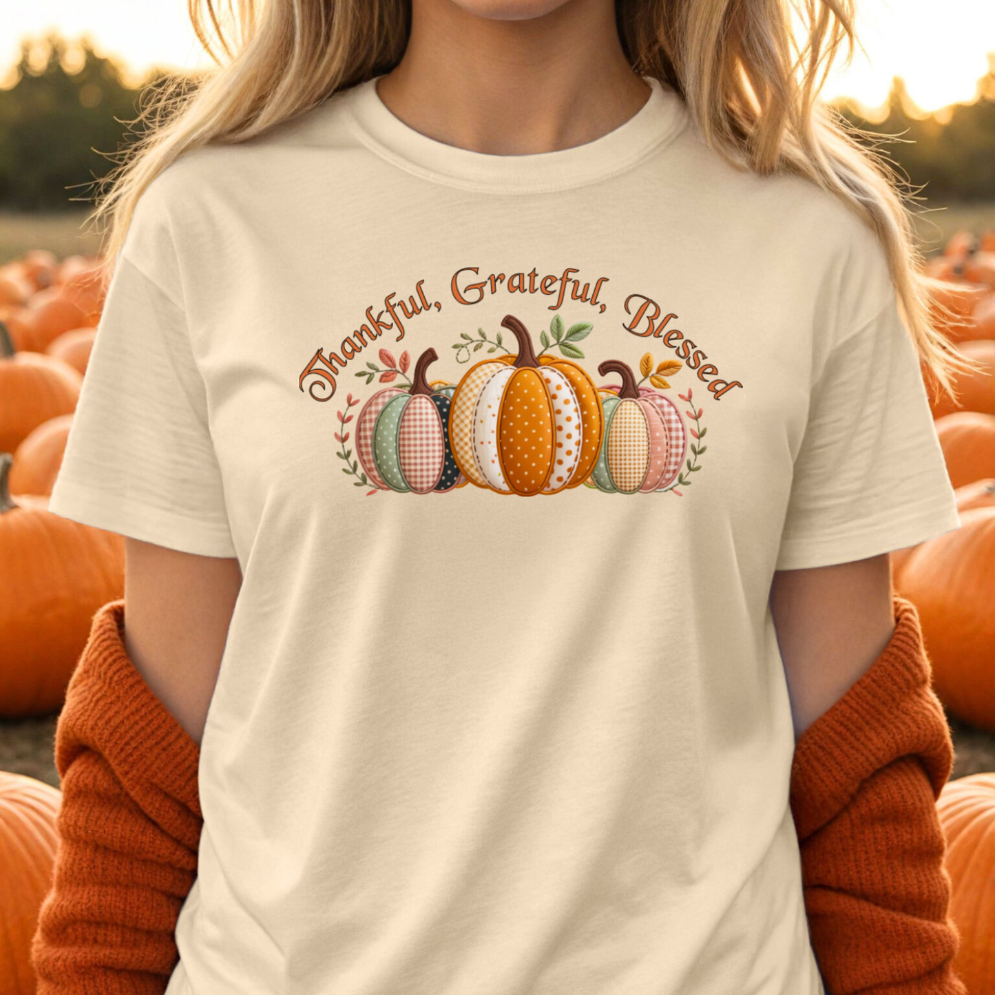 Thankful, Grateful, Blessed Patchwork